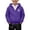 Purple, variant on Xijirk Boys Zip Up Hoodie, Oktoberfest Deerâ Emblem Graphic FullâZip Hooded Sweatshirt for School Casual Outdoor Festival Activities,2-3 Years