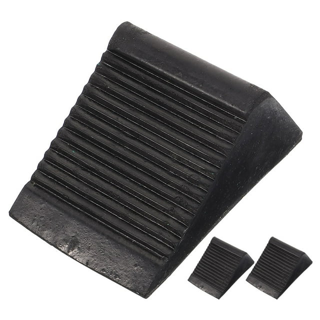 3pcs Heavy Duty Wheel Chocks Anti-Slip Wheel Pad High Strength Tire Chocks Skid Resistant Tire Chocks for Camper Trailer RV Safety