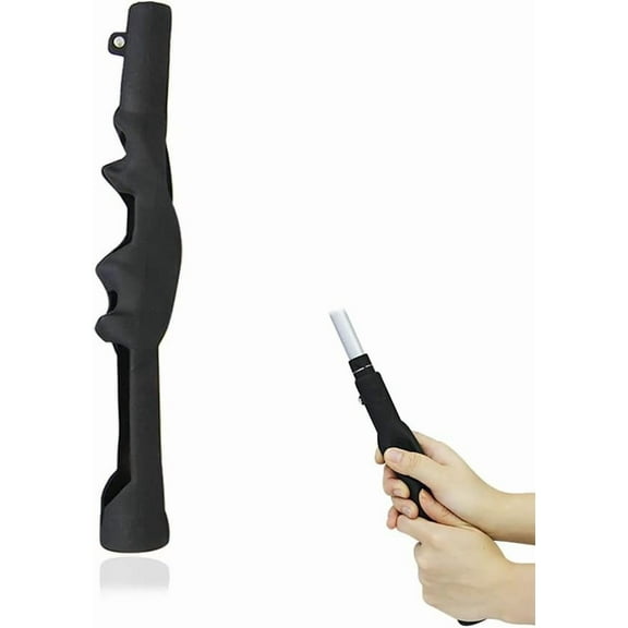 Golf Swing Training Grip – Rubber Practice Grip Trainer for Correct Hand Position, Posture & Swing Aid – Right & Left-Handed Golf Training Tool for Men, Women & Kids