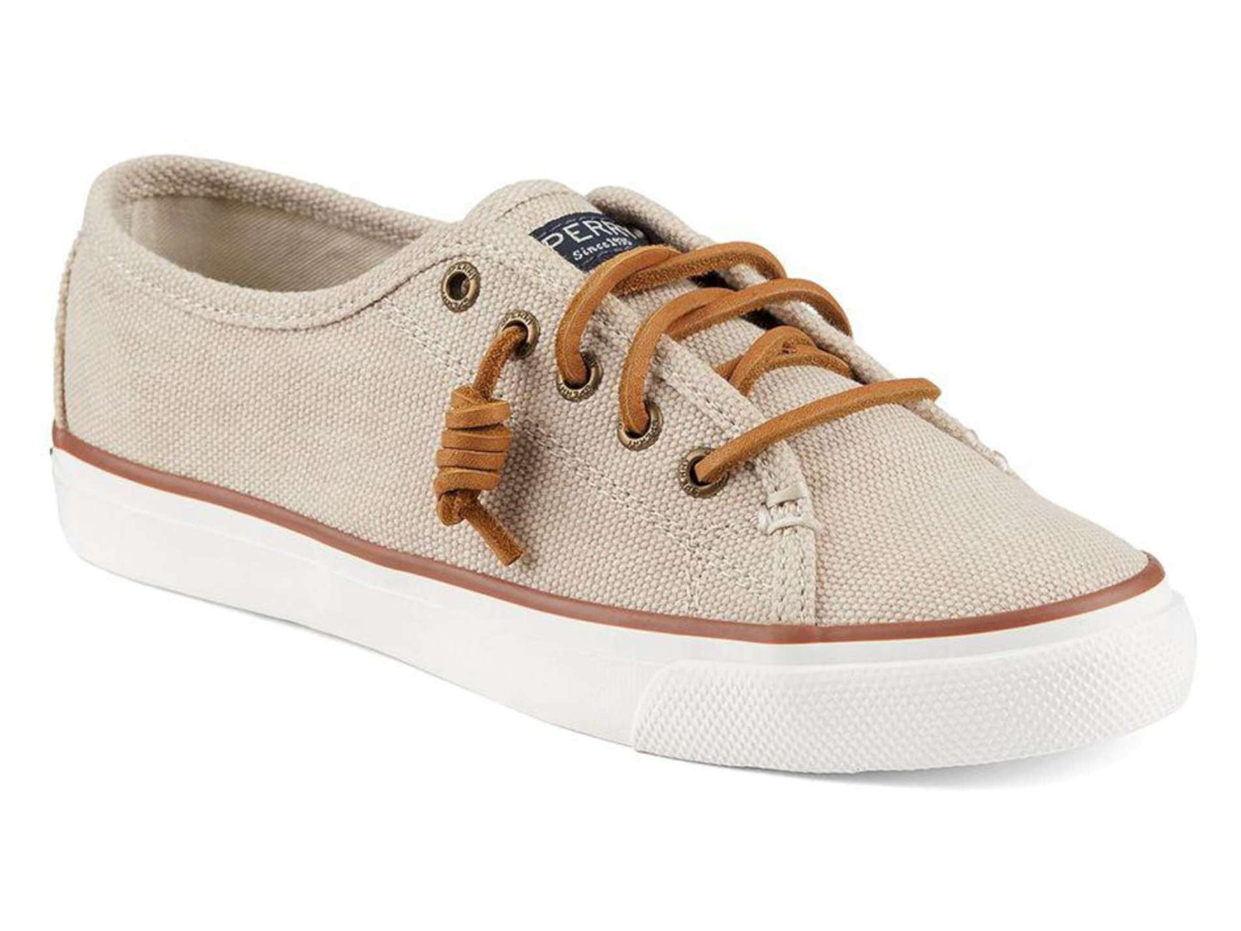 sperry seacoast boat shoe leather