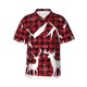 thumbnail image 1 of Fotbe Christmas Buffalo Plaid Camisa Hawaiana para Hombre Unisex – Camisa Casual de Verano con Botones de Manga Corta de Algodón y Lino,X-Large, 1 of 7