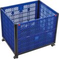 thumbnail image 3 of Vented Wall Bulk Container 39-1/4"L x 31-1/2"W x 29"H with One Drop Gate, 3 of 7