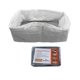 thumbnail image 1 of Bolsa de arena para gatos sin pala Lazy, caja de arena para gatos, bolsa con filtro para arena para gatos, bolsa de plástico desechable gruesa grande, 10 unidades, 1 of 6