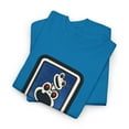thumbnail image 3 of Three Frogs Skeleton Birdhouse Berra Santos Vintage Skateboard 02 TShirt Print - Sapphire / XL, 3 of 5