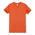 thumbnail image 1 of Camiseta deportiva de rendimiento para hombre de color naranja: cuello redondo, algodón, ropa deportiva para exteriores, manga corta, 1 of 5