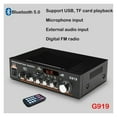 thumbnail image 3 of Bluetooth Power Amplifier 1000W Mini Amplifier Speaker Home Power Amplifiers Subwoofer Speakers, 3 of 6