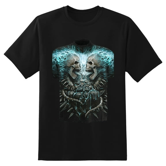 Men's Graphic TeeSkull (14) Letter Print T-Shirts Round Neck Short Sleeves Sizes XS-5XL Summer Daily Casual Tops