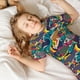 thumbnail image 5 of Balery Colorful Carp Streamer Conjunto de Pijama Infantil de Manga Corta con Estampado – Ropa de Dormir de Algodón Suave-4X-Large, 5 of 6