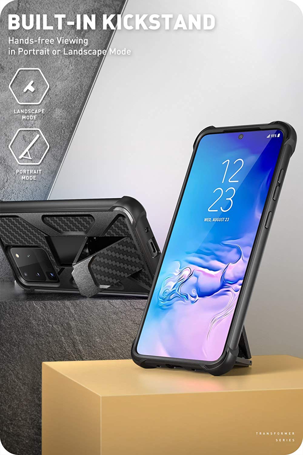 Galaxy S20 Ultra Transformers トランスフォーマー Autobots Forever Rock On Case For Samsung Galaxy S20 Ultra Case 6.9\" SUPCASE Transformer Rugged