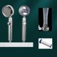 thumbnail image 1 of Cabezal de ducha de hélice, flujo de ahorro de agua, rotación de 360 grados con ventilador, boquilla de pulverización de alta presión para lluvia ABS, accesorios de baño Tan Jianjun unisex, 1 of 2