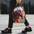 thumbnail image 2 of Lukts Ferocious Dragon Fury Pattern 15 Inch Student Backpack, Waterproof Laptop Backpack with Adjustable Shoulder Straps, Lightweight Travel, Campus Backpack, Unisex, 2 of 6