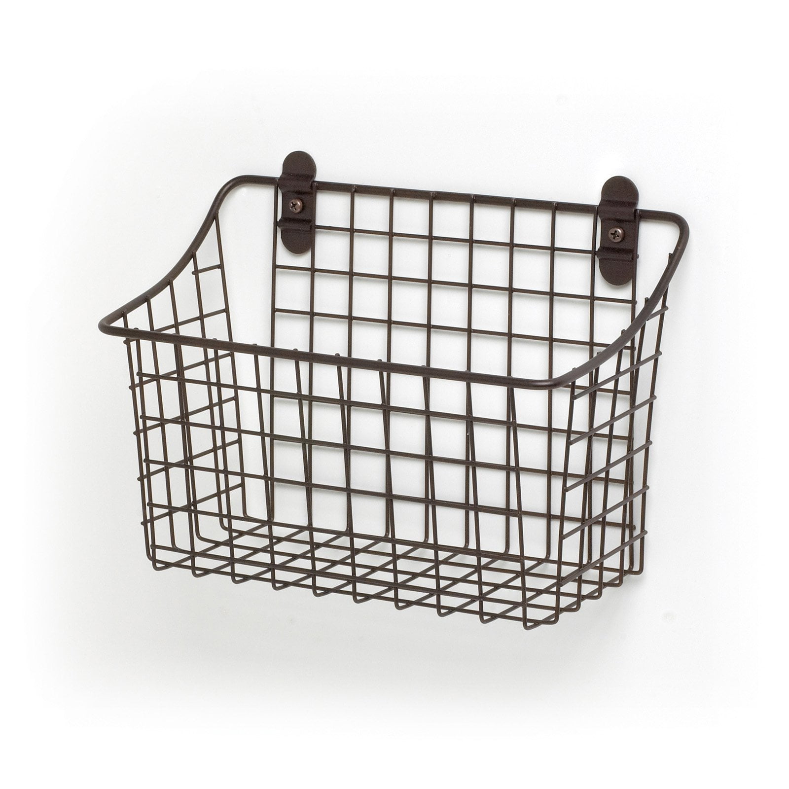Spectrum Diversified Large Vintage & Wall Mount Basket, Bronze