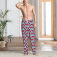 thumbnail image 2 of Gukieu Cartoon Crabs Print Men's Home Trousers, Elastic Drawstring Home Pajamas Clothing Suitable for Adult Men-X-Large, 2 of 6