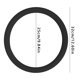 thumbnail image 2 of Thin Ice Feel Car Silicone Leather Steering Thin Ice Feel Car Silicone Leather Steering Wheel Cover Volante redondo en forma de D, 2 of 4