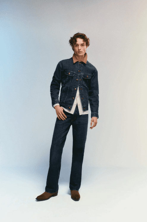 Lee® Men's Heritage Rider Jacket With Cord Collar