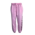 thumbnail image 2 of Victoria's Secret Pink Fleece Baggy Campus Sweatpants Color Pink Size Medium Nwt, 2 of 4