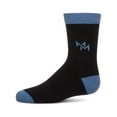 thumbnail image 2 of MeMoi Boys' Overlapped M Crew Socks - Boys - Male, 2 of 6