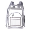thumbnail image 1 of EQWLJWE Clear Mini Backpack Approved Clear Backpack Small for Work, Travel, Concert, Beach & Sports, 1 of 4