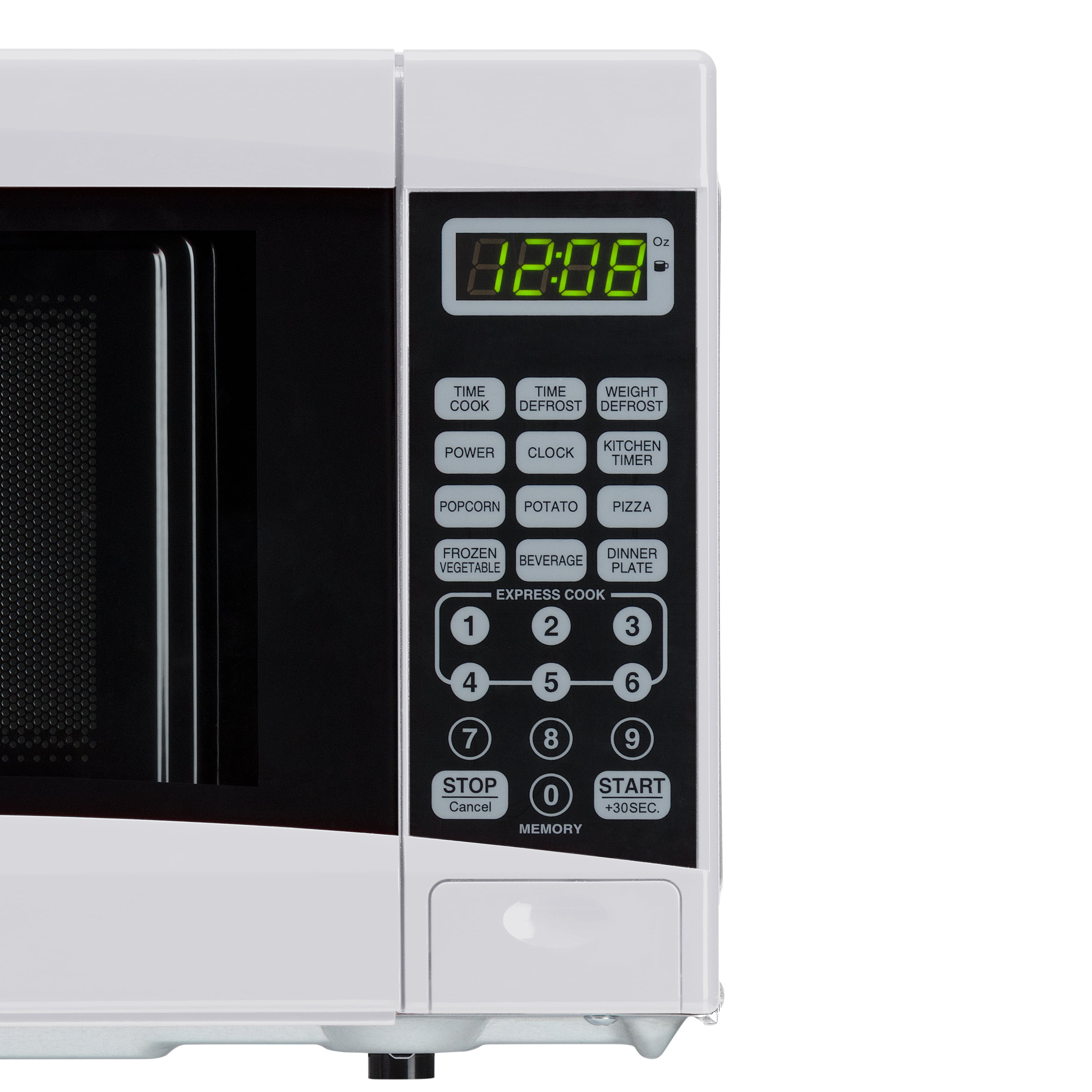 Mainstays MSF0W100072352 0.7 Cu ft capacity Countertop Microwave