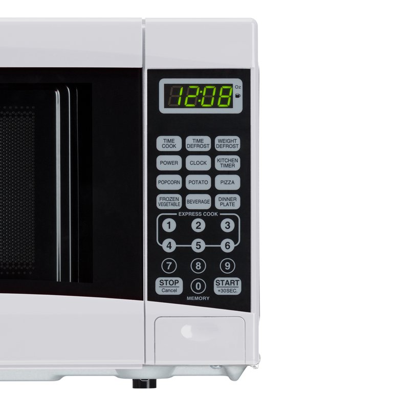 Mainstays 0.7 cu. ft. Countertop Microwave Oven, 700 Watts, Red, New 