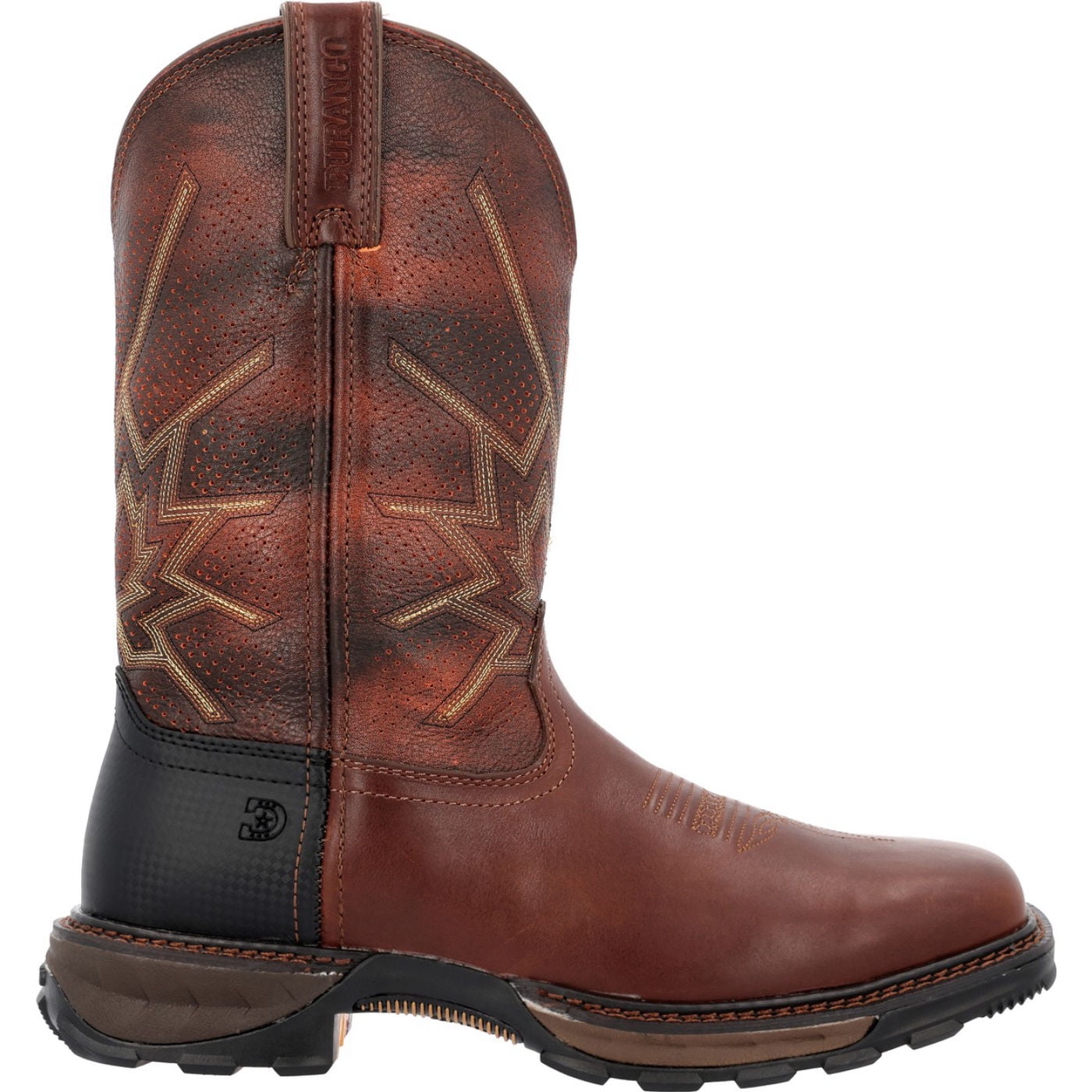 Durango® Maverick XP™ Ventilated Western Work Boot, Tobacco, Size 9(M)
