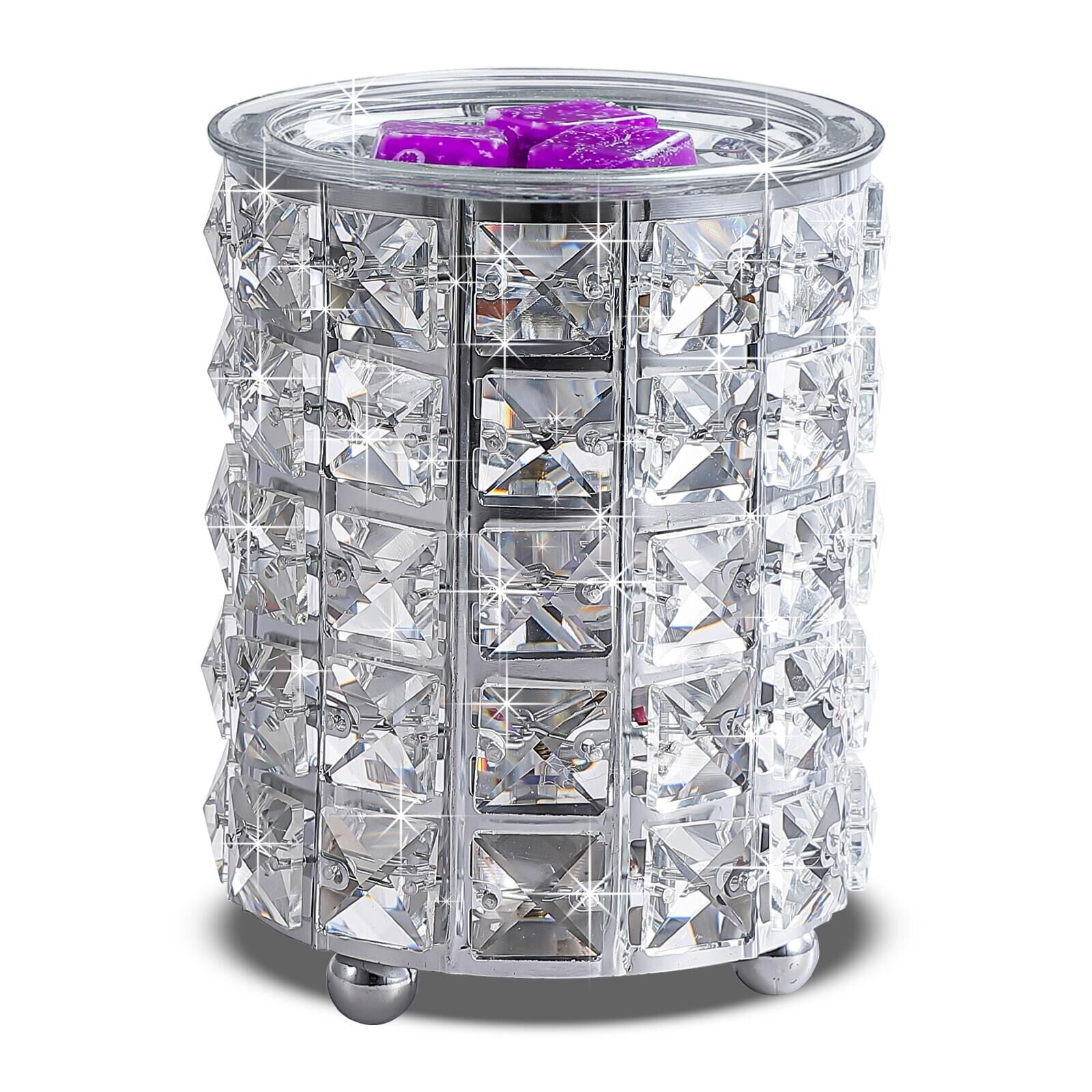 Leyoue Wrought Iron Crystal Wax Melt Warmer Electric Oil Burner Wax