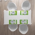 thumbnail image 4 of Ambesonne Lime Green Place Mats Set of 4, Cloudy Color Shade, Standard Size, Lime Green Avocado Green, 4 of 4