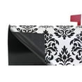 thumbnail image 3 of Baroque Black Damask Figure Mailbox Covers Magnetic Post Box Cover Wraps Standard Size 21"x18" Waterproof Home Garden Yard Outside Decor, 3 of 9