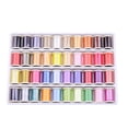 thumbnail image 2 of Hilos de bordar DIY artesanía hilo de coser Kit principiantes poliéster máquina de mano cordón de coser 40 colores Inevent HA1136-00B, 2 of 6