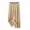 Khaki, variant on Women's Cotton Linen Pants Solid Color Large Elastic Waist Casual Art Halen Wide Leg Pants White