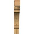 thumbnail image 2 of Ekena Millwork 6"W x 32"D x 38"H Olympic Block Rough Sawn Bracket, Western Red Cedar, 2 of 4