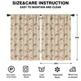 thumbnail image 2 of Blackout Kids Curtains,Hedgehog Pattern Childrens Insulated Curtains Set Of 2,Bedroom Essentials,Toddler Room Decor 42"x63"(106x160cm), 2 of 4