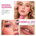 thumbnail image 6 of Julystar Pocket Blush Stick, 8 Colors Cream Blush for Cheeks Lips Eyes, Long-Lasting Buildable Multi-Use Makeup Stick, Portable Blendable Blush for All Skin Tones, 6 of 10