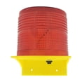 thumbnail image 1 of Solar Warning Light 8 LED Red Light Solar Warning Light Obstacle Light / Lighthouse Light / Traffic Warning Light / Tower Crane Warning Light / Marine Light, 1 of 8