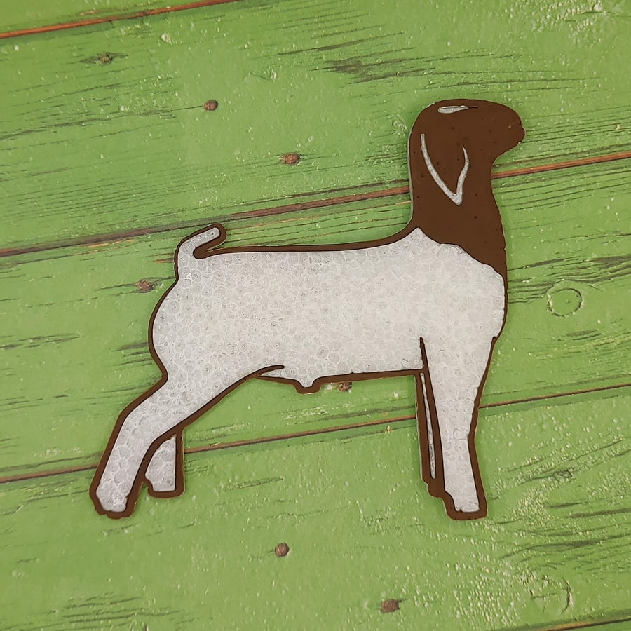 Show Goat Silicone Freshie Mold - medium