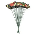 thumbnail image 1 of 100Pcs Vibrating Colorful Butterfly Garden Stakes with Springs for Outdoor Patio Decor, 6" PVC Windproof Flutter Sticks for Flower Beds, Pots, Yard, 25cm Random Color Pack, 1 of 7