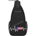 thumbnail image 1 of Sac à Bandoulière Drapeau Rico/sac à Dos Crossbody/sac à Bandoulière Rico pour Voyage Randonnée Cyclisme Camping Travail, 1 of 1