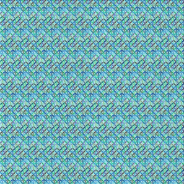 Ahgly Company Machine Washable Indoor Square Transitional Glacial Blue Ice Blue Area Rugs, 4' Square