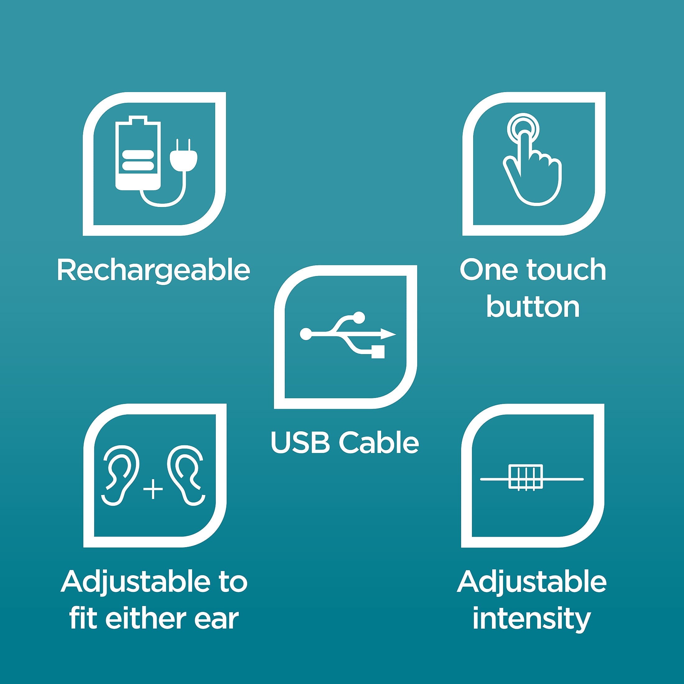 Buy Equate Digital Rechargeable Sound Amplifier Frequency 5003,200Hz