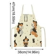 thumbnail image 2 of Apron,Apron Women's Men's Apron Halloween Funny Pattern Design Cosplay Halloween Apron Dress Black, 2 of 6