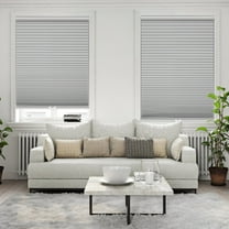 Regal Living Blackout Cordless Cellular Shade, Gray Cloud - 37" W x 84" L