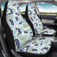 thumbnail image 4 of XYZCANDO Front Seat Covers for Cars Set of 2 Waterproof Car Seat Covers Automotive Interior Car Interior, Elastic Comfortable Vehicle SUV, 4 of 10