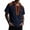 Navy, variant on Men's Henley Shirt Hooded Lace Up Vintage Casual T-Shirt Waffle Renaissance Pirate Viking Medieval Tops With Pocket