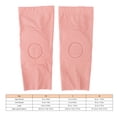 thumbnail image 2 of Breathable Knee Padded Brace, 2Pcs Kneecap Pink Kids Sport Ultra Thin Silicone Knee Soft Pads Pressure Relief Knee Brace Protector (XS), 2 of 9