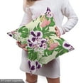 thumbnail image 4 of Ambesonne Philodendron Fabric by the Yard Upholstery, Exotic Floral Bouquet, 10 Yards, Pale Yellow Multicolor, 4 of 4