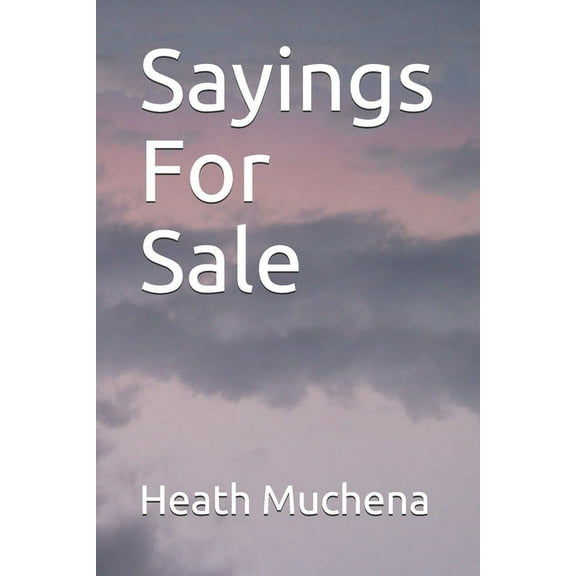 Sayings For Sale (Paperback)