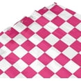 thumbnail image 5 of Checkered Shower Curtain, Hot Pink Shower Curtains for Bathroom, Cute Retro Checkerboard Shower Curtain Vintage Aesthetic, Machine Washable Fabric Shower Curtain, 72''''x72'''', 5 of 6