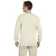 thumbnail image 2 of The Gildan Adult Ultra Cotton 6 oz Long Sleeve T-Shirt - NATURAL - 4XL, 2 of 2