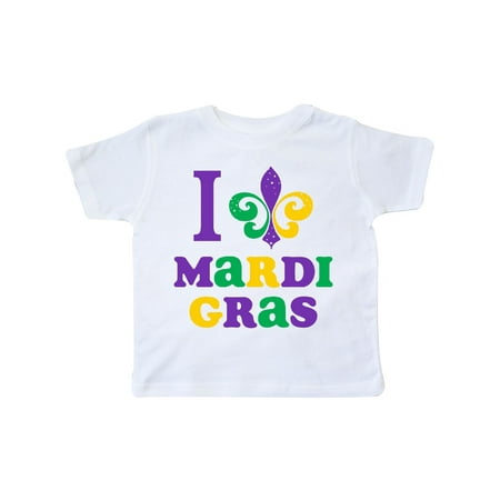 I Love Mardi Gras Toddler T-Shirt