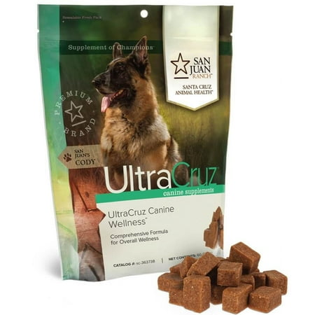 UPC: 0810500027380 | UltraCruz Canine Wellness Supplement for Dogs  60 Tasty Chews